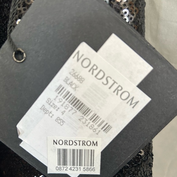 Mac Duggal 26688 NWT RUCHED SEQUINED ONE SHOULDER MIDI DRESS - Picture 7 of 7